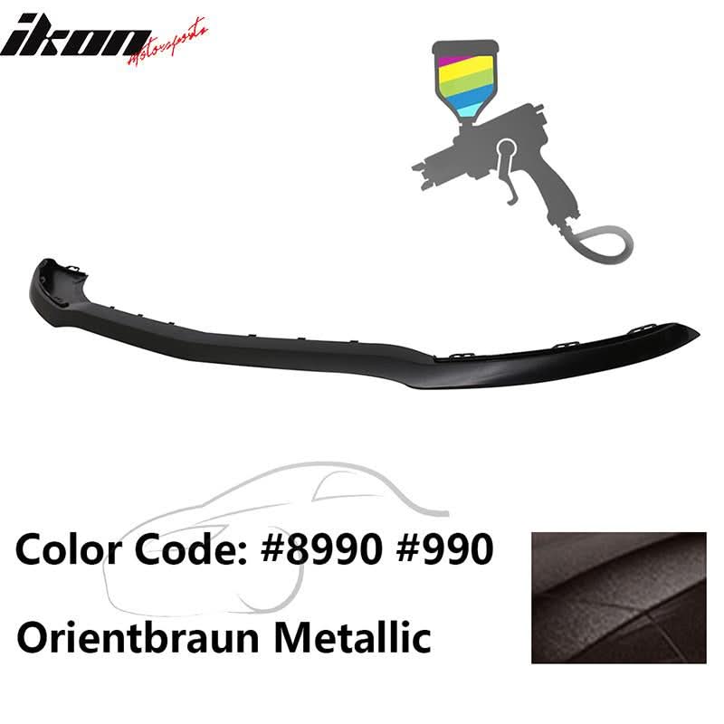 2014-2016 Benz C117 CLA AMG Style Painted Front Bumper Lip PP