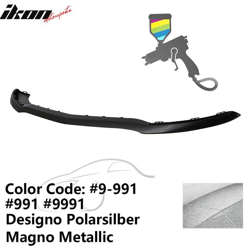 2014-2016 Benz C117 CLA AMG Style Painted Front Bumper Lip PP