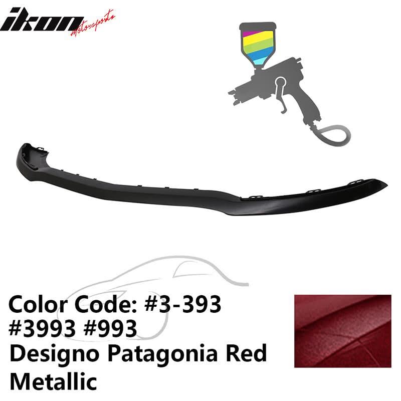 2014-2016 Benz C117 CLA AMG Style Painted Front Bumper Lip PP