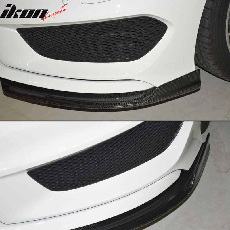 2013-2016 Benz CLA Class C117 PIE Style Front Bumper Lip Winglets