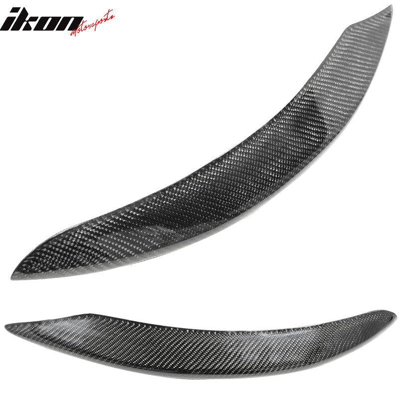 2013-2016 Benz C117 CLA Class Carbon Fiber Front Bumper Lip Aprons