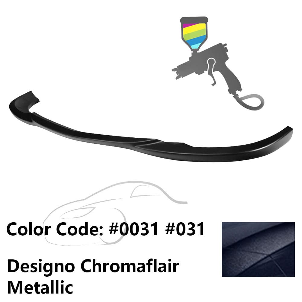 2008-2011 Benz W204 C Class GH Style Front Bumper Lip ABS