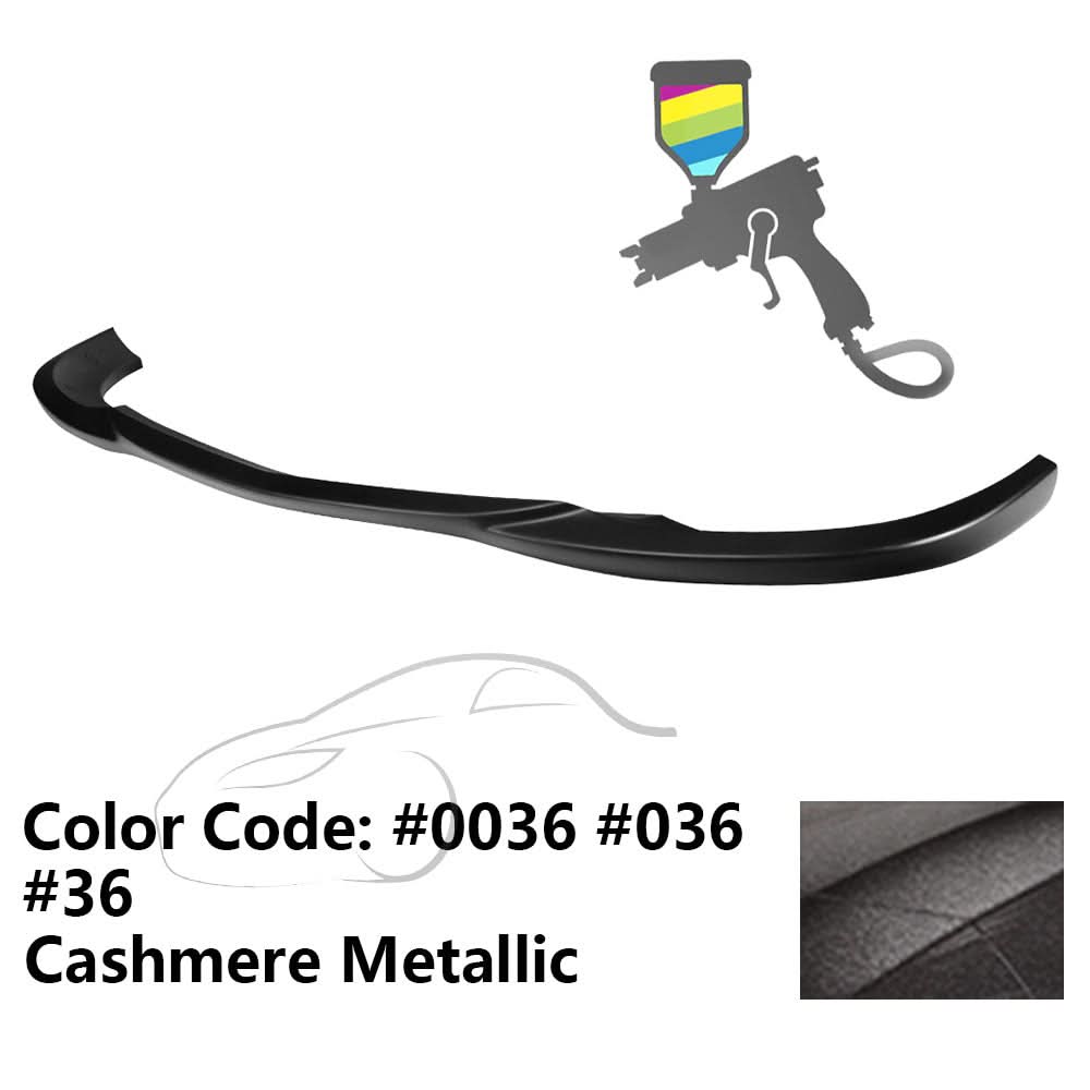 2008-2011 Benz W204 C Class GH Style Front Bumper Lip ABS