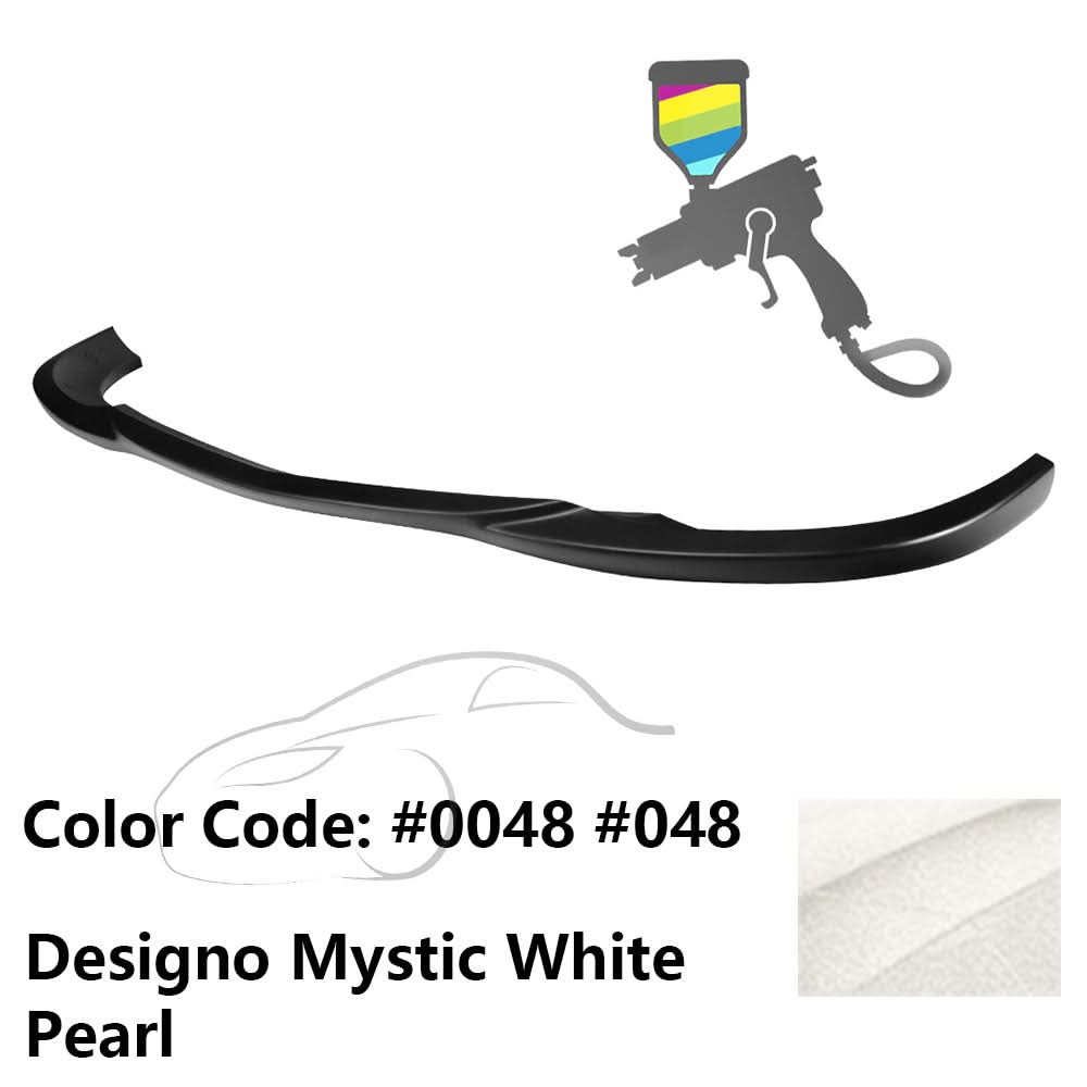 2008-2011 Benz W204 C Class GH Style Front Bumper Lip ABS