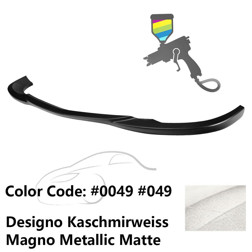 2008-2011 Benz W204 C Class GH Style Front Bumper Lip ABS