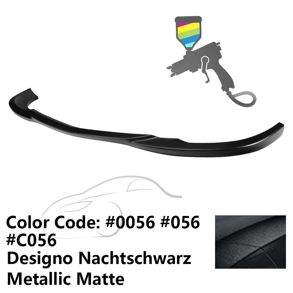 2008-2011 Benz W204 C Class GH Style Front Bumper Lip ABS