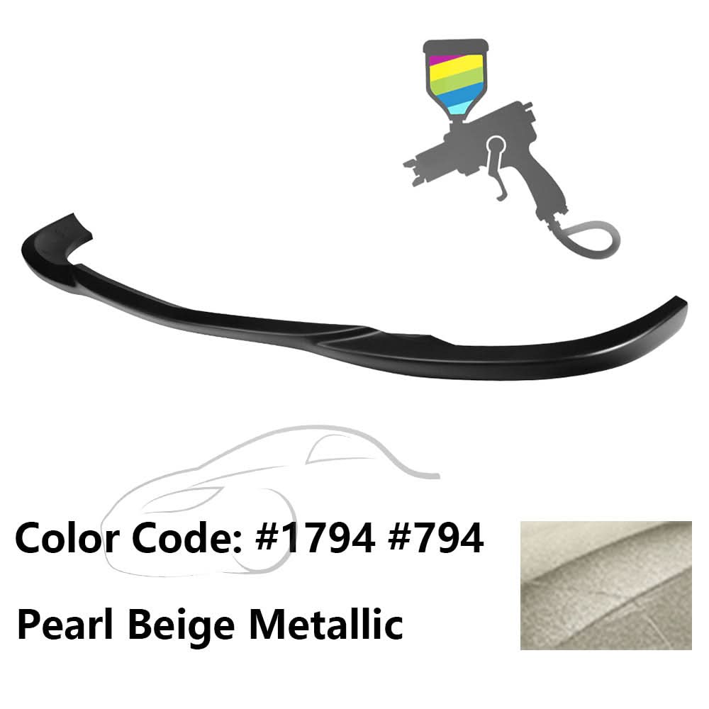 2008-2011 Benz W204 C Class GH Style Front Bumper Lip ABS