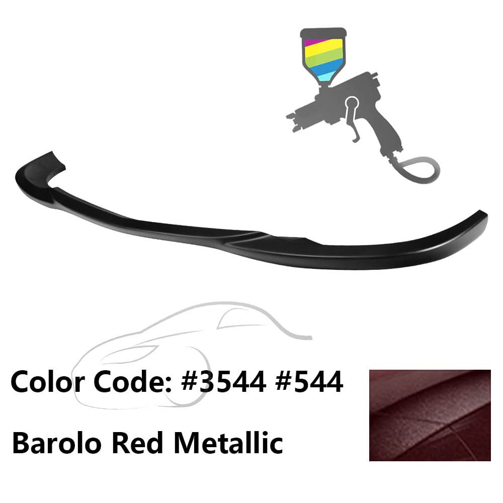 2008-2011 Benz W204 C Class GH Style Front Bumper Lip ABS