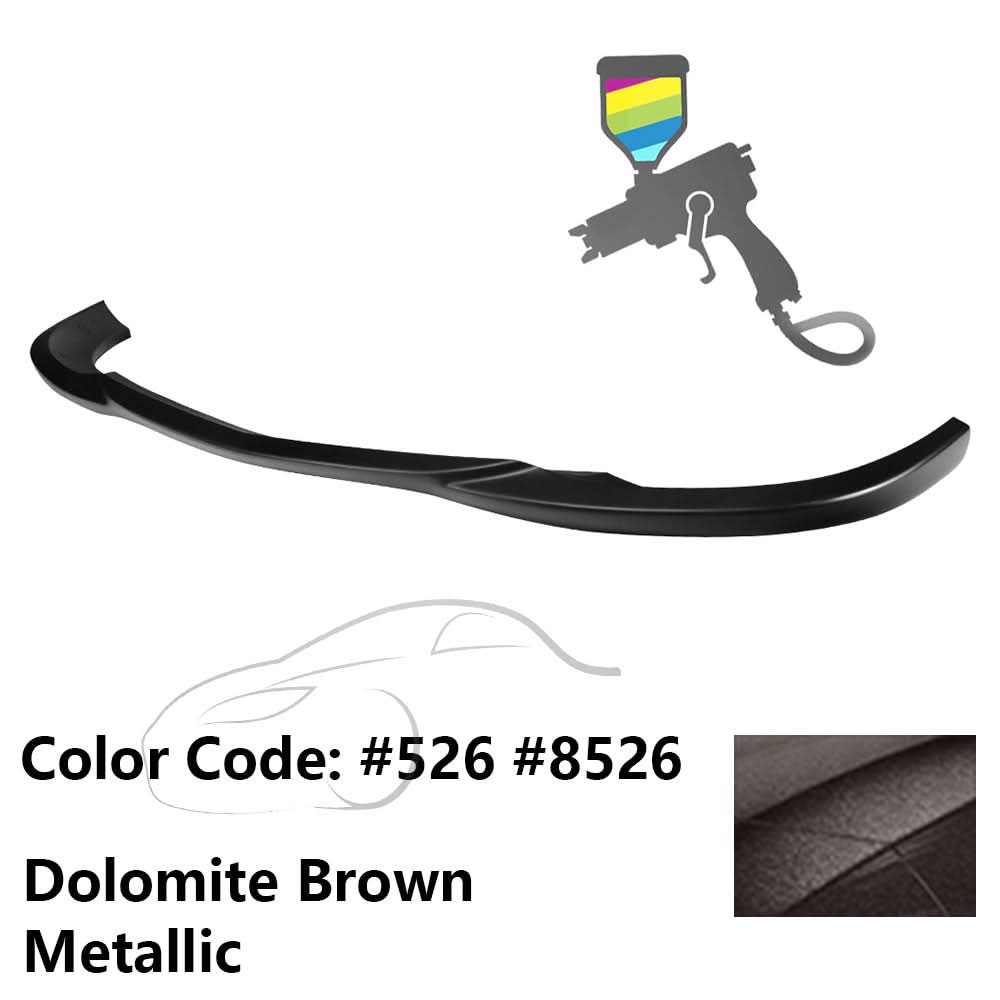 2008-2011 Benz W204 C Class GH Style Front Bumper Lip ABS