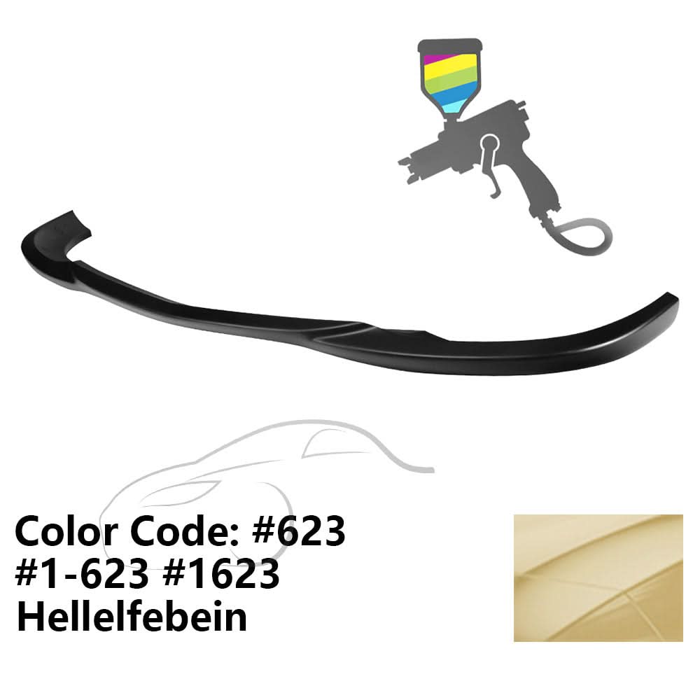 2008-2011 Benz W204 C Class GH Style Front Bumper Lip ABS