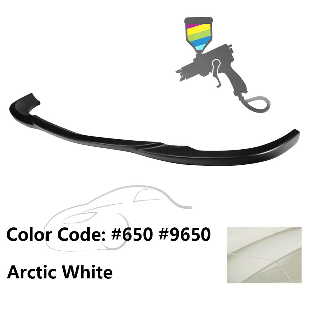 2008-2011 Benz W204 C Class GH Style Front Bumper Lip ABS