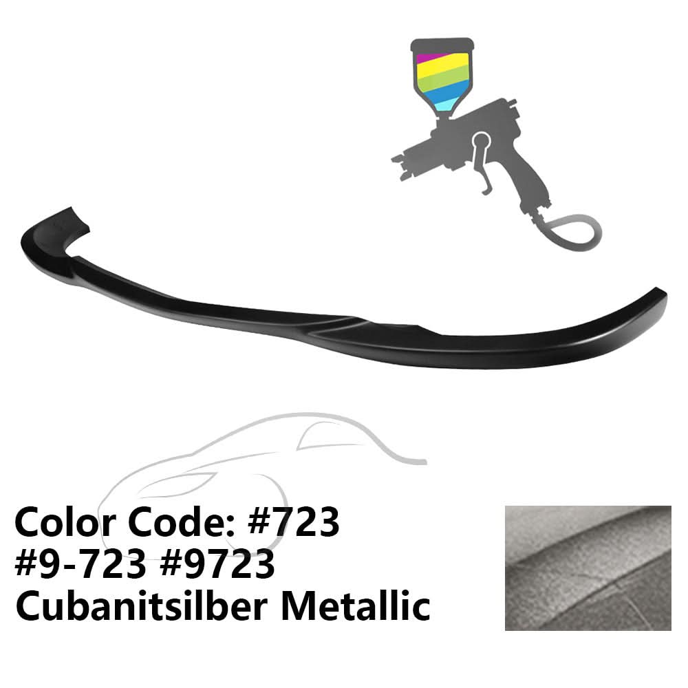 2008-2011 Benz W204 C Class GH Style Front Bumper Lip ABS