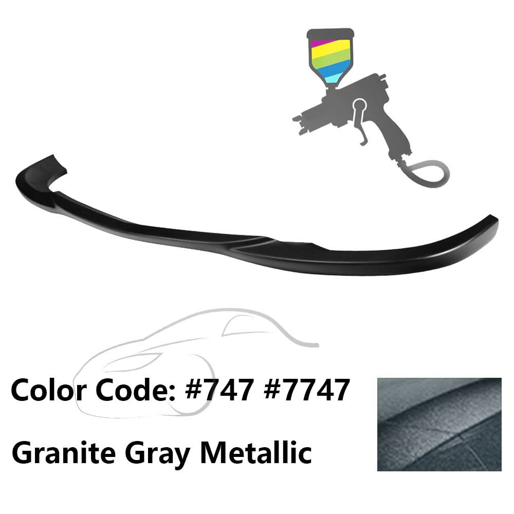 2008-2011 Benz W204 C Class GH Style Front Bumper Lip ABS