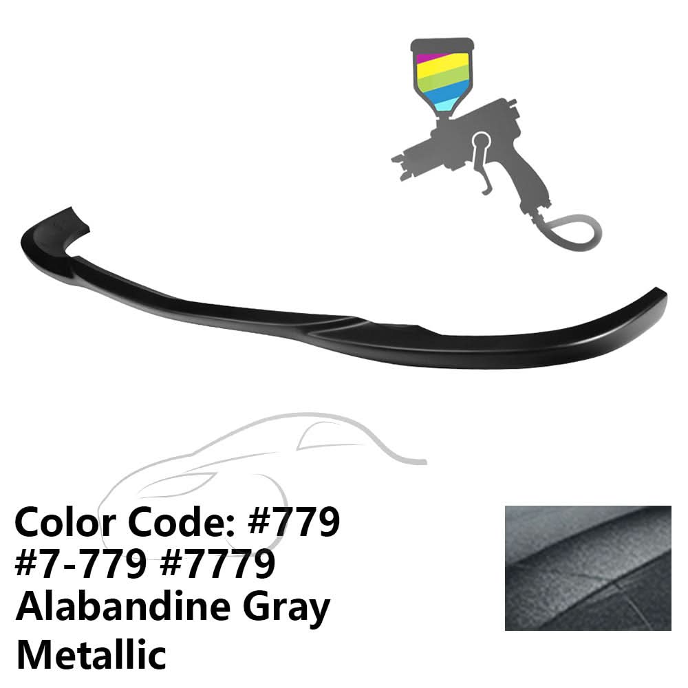 2008-2011 Benz W204 C Class GH Style Front Bumper Lip ABS