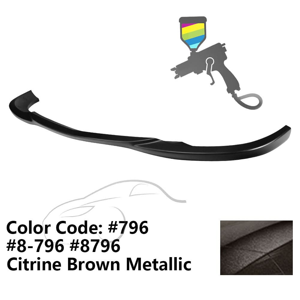 2008-2011 Benz W204 C Class GH Style Front Bumper Lip ABS