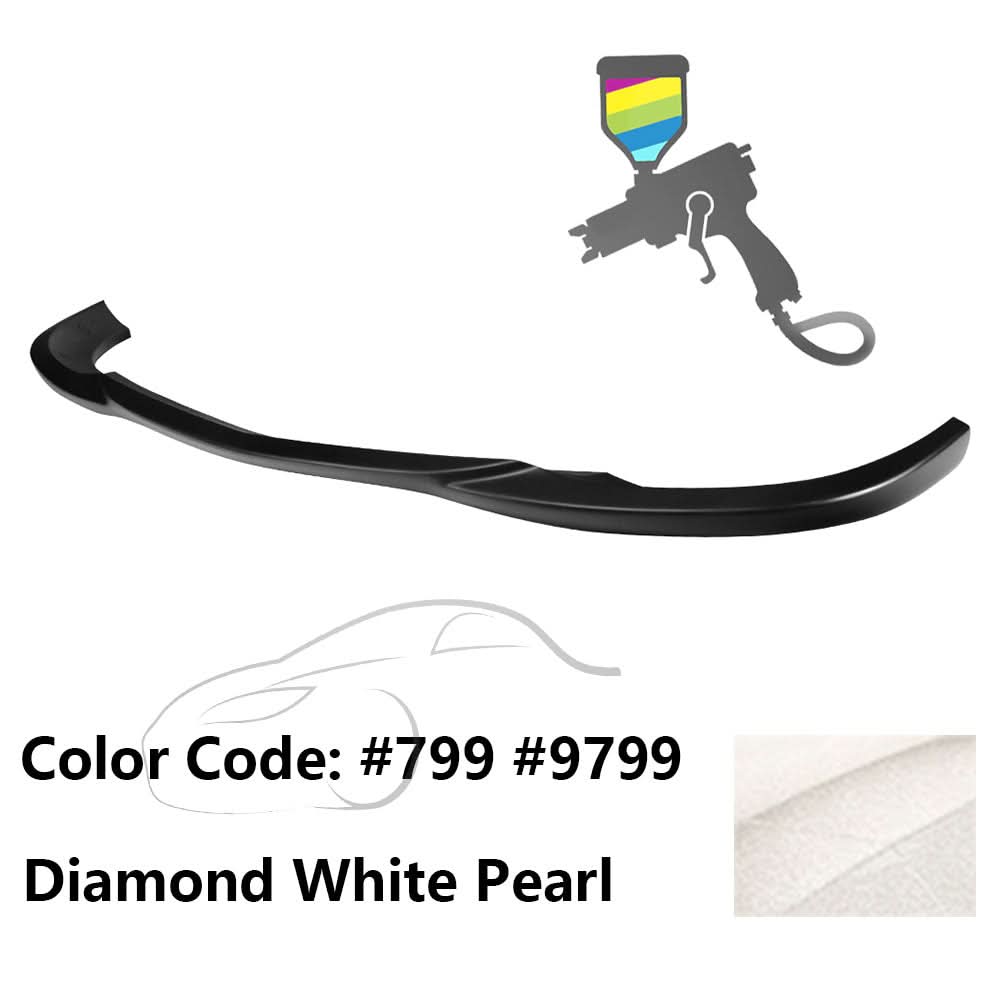 2008-2011 Benz W204 C Class GH Style Front Bumper Lip ABS