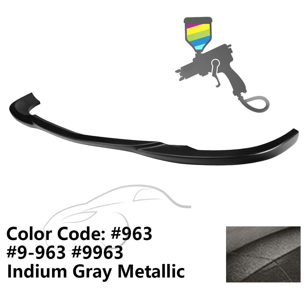 2008-2011 Benz W204 C Class GH Style Front Bumper Lip ABS