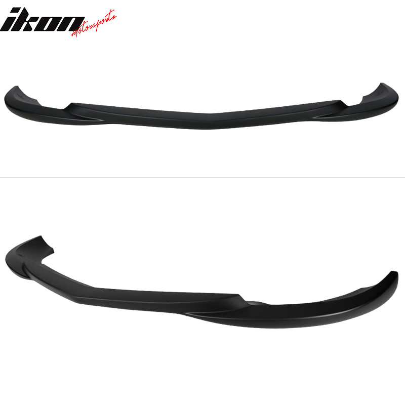 2012-2014 Benz W204 C Class GH Style Matte Black Front Bumper Lip ABS