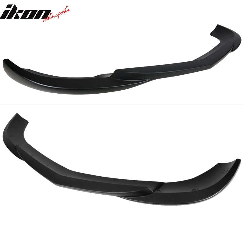 2012-2014 Benz W204 C Class GH Style Matte Black Front Bumper Lip ABS