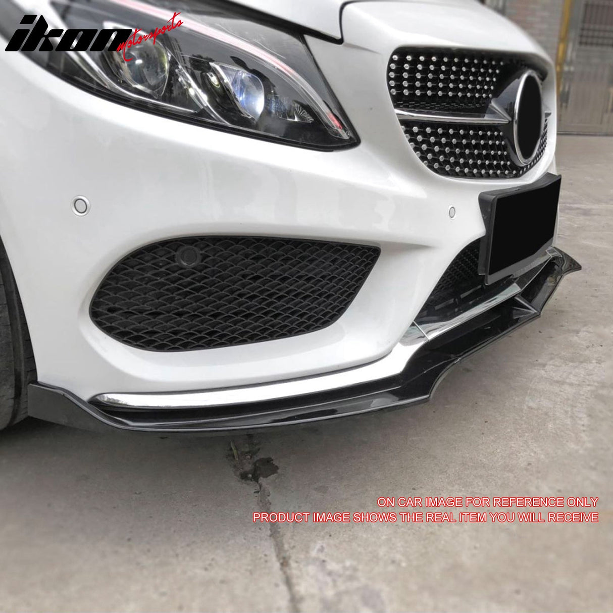 2015-2018 Benz W205 C-Class DP Style Front Bumper Lip PP
