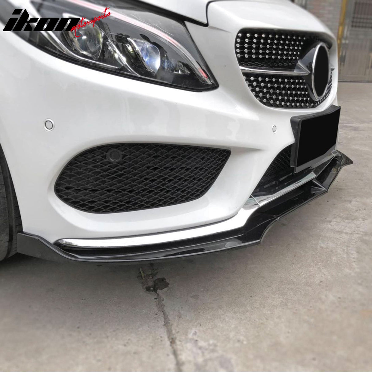 2015-2018 Benz W205 C-Class DP Style Front Bumper Lip PP