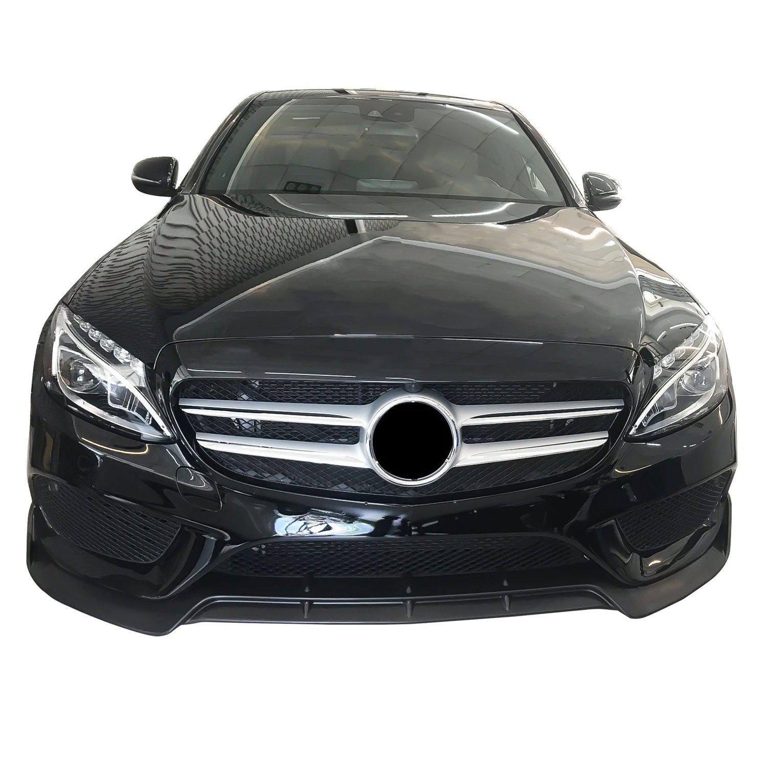 2015-2018 Benz W205 C-Class AMG B Front Lip PP