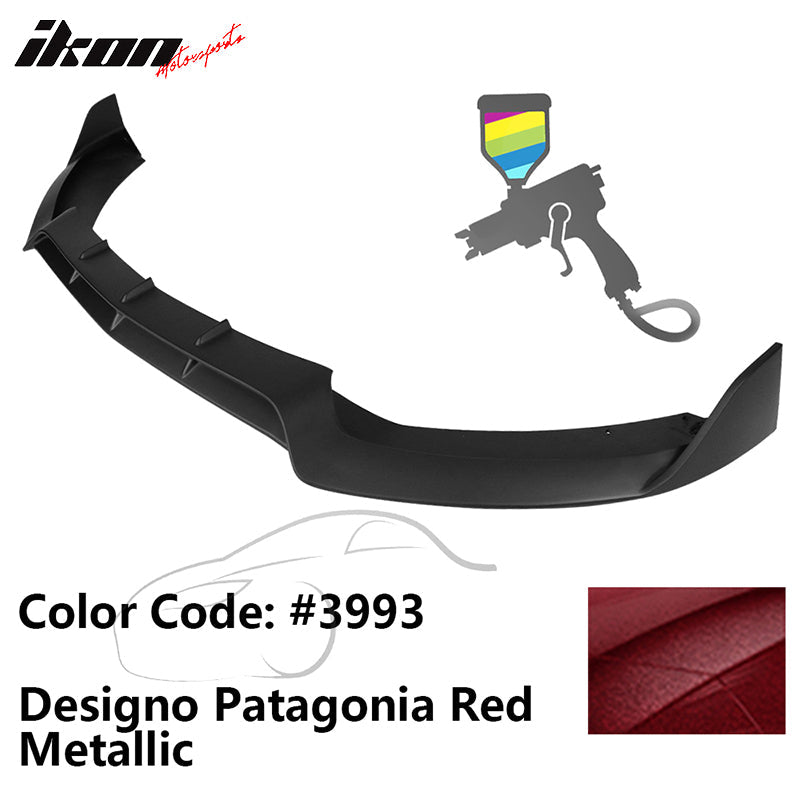 2015-2018 Benz W205 C-Class AMG B Front Lip PP