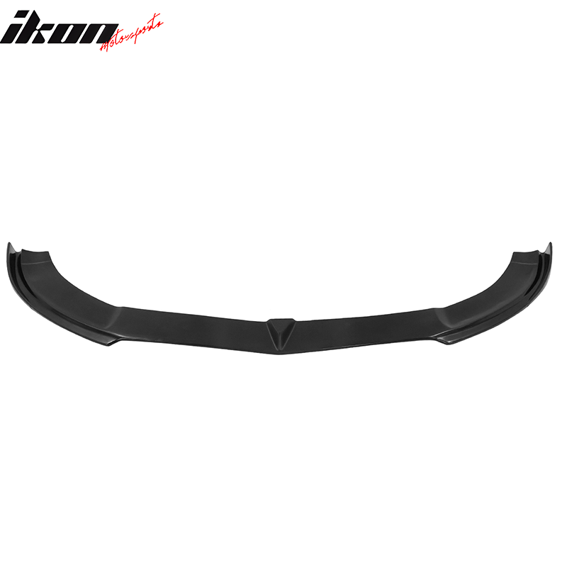 2015-2018 Benz W205 Sport DP Style Unpainted Black Front Bumper Lip PU