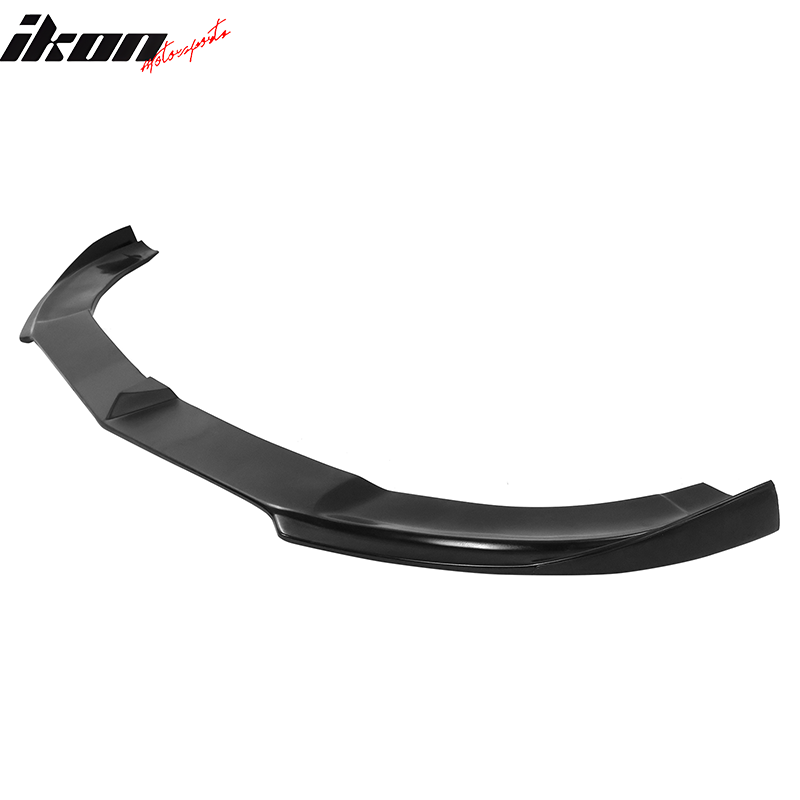 2015-2018 Benz W205 Sport DP Style Unpainted Black Front Bumper Lip PU