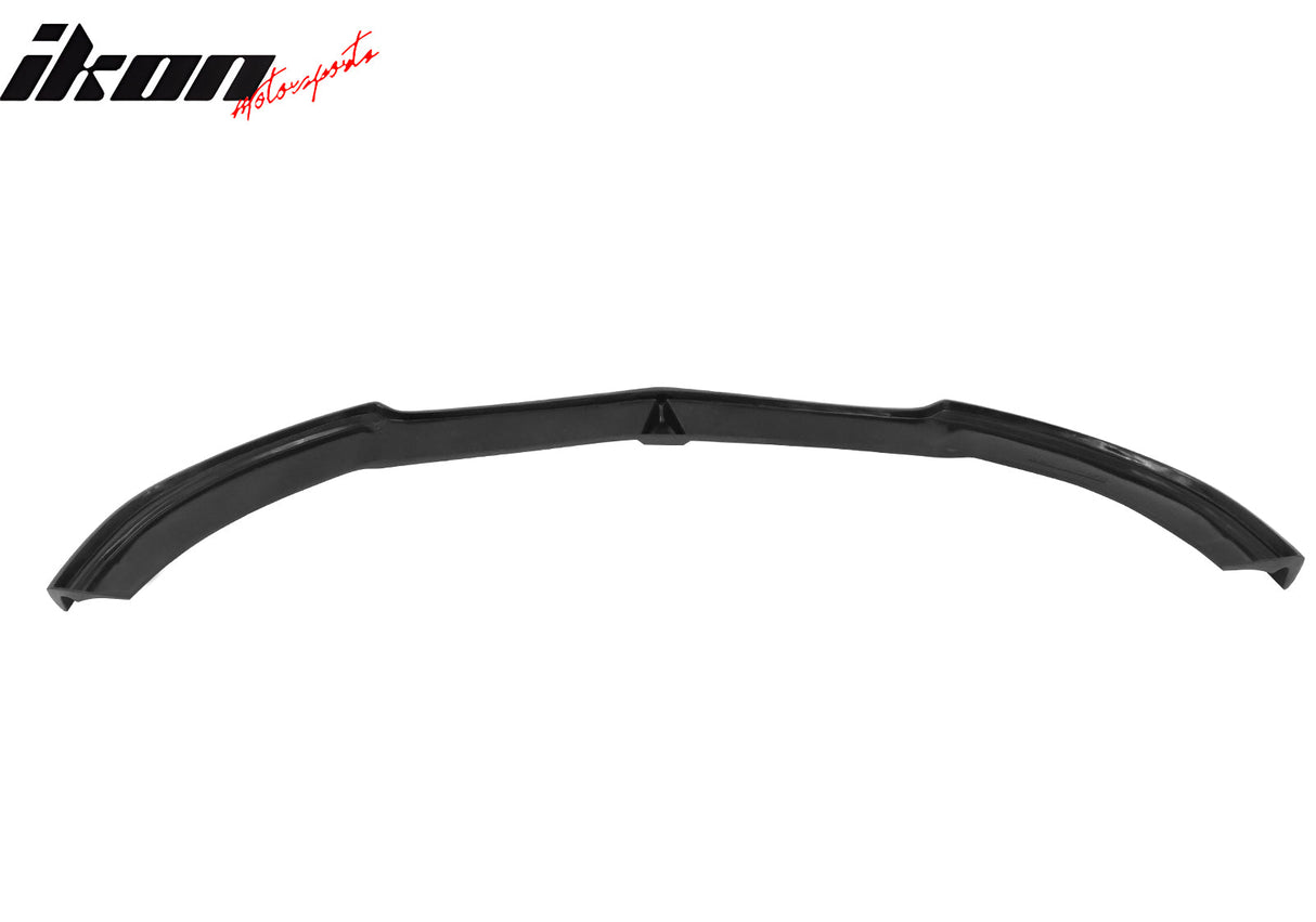 2015-2018 Benz W205 Sport DP Style Unpainted Black Front Bumper Lip PU