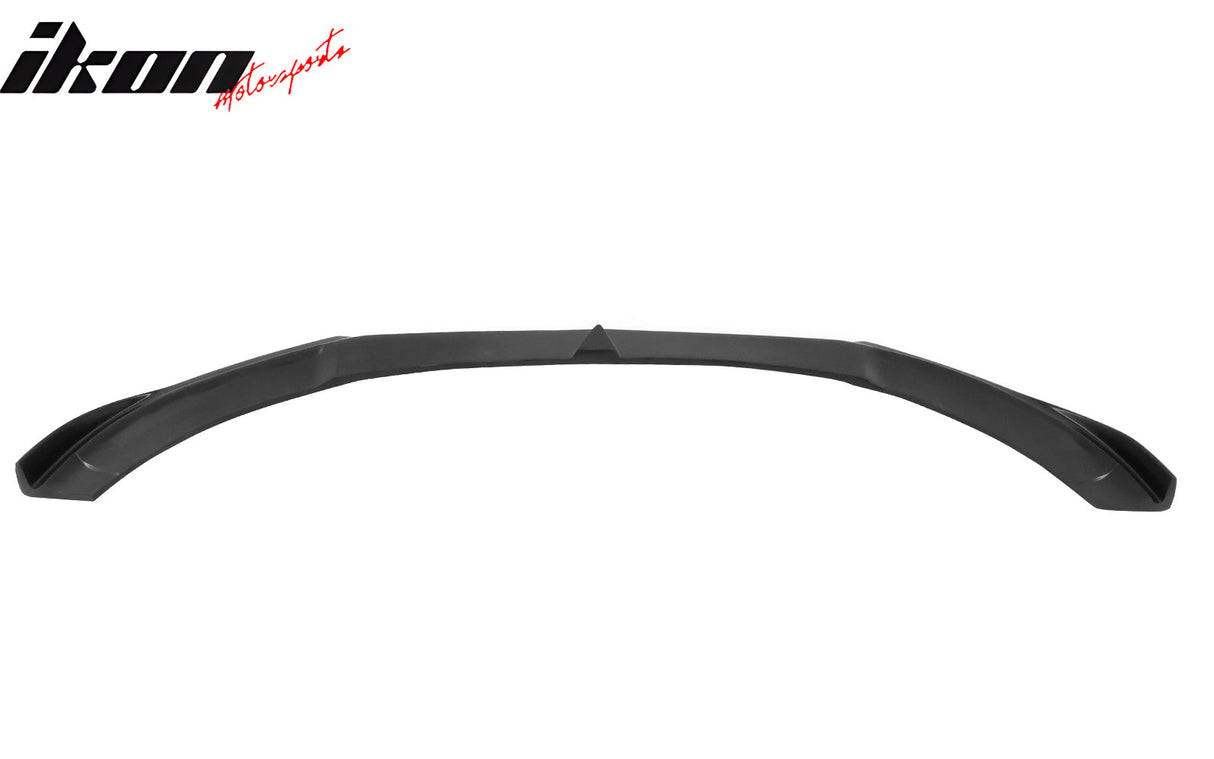 2015-2018 Benz W205 Sport DP Style Unpainted Black Front Bumper Lip PU