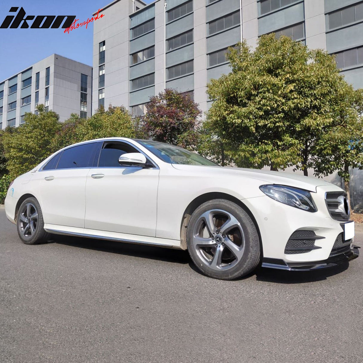 2017-2020 Benz W213 E-Class B Style Front Lip PP