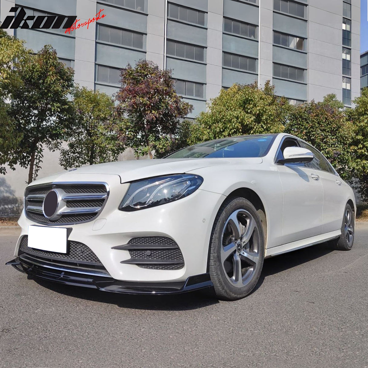 2017-2020 Benz W213 E-Class B Style Front Lip PP