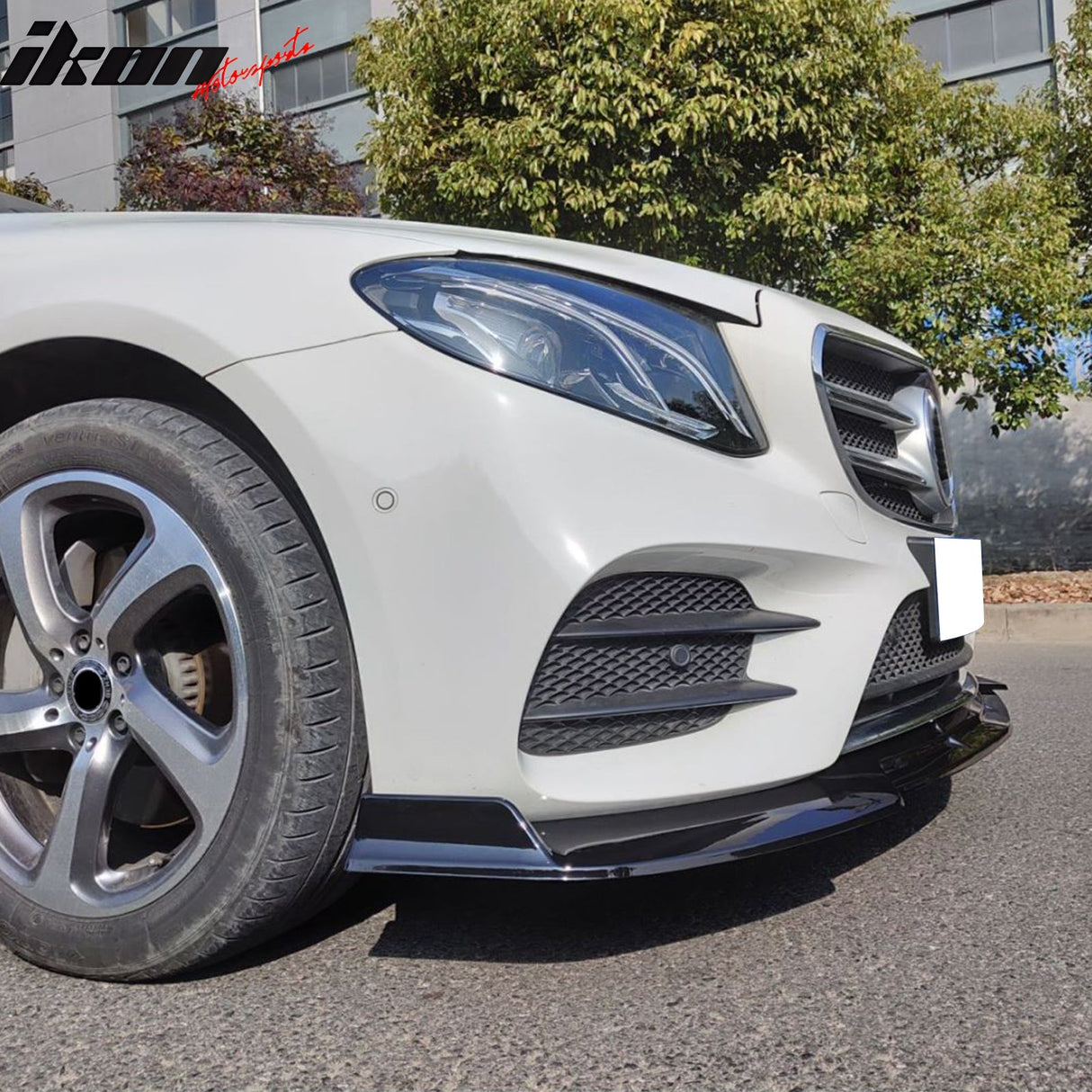 2017-2020 Benz W213 E-Class B Style Front Lip PP