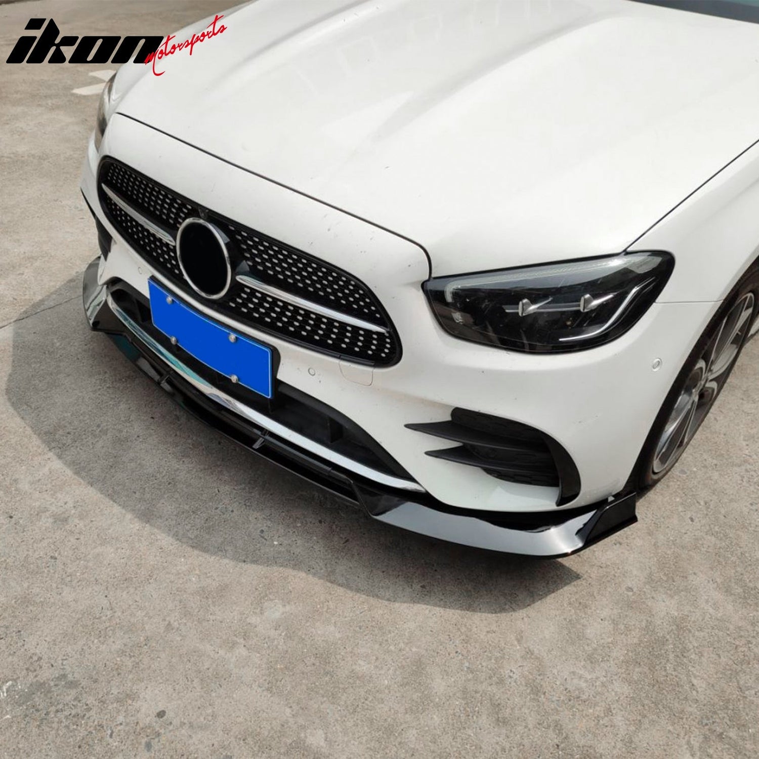 2021-2023 Benz W213 E-Class B Style Front Bumper Lip PP