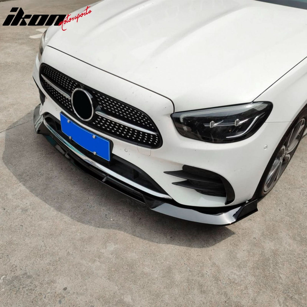 2021-2023 Benz W213 E-Class B Style Front Bumper Lip PP
