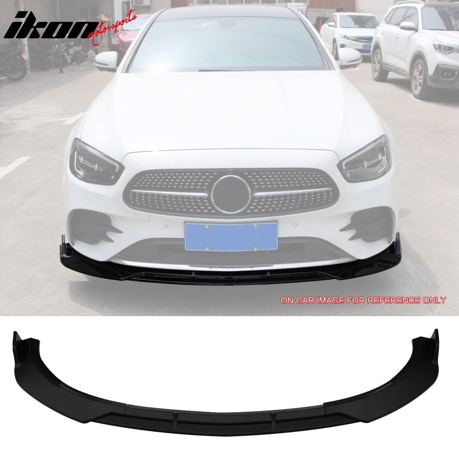 2021-2023 Benz W213 E-Class B Style Front Bumper Lip PP