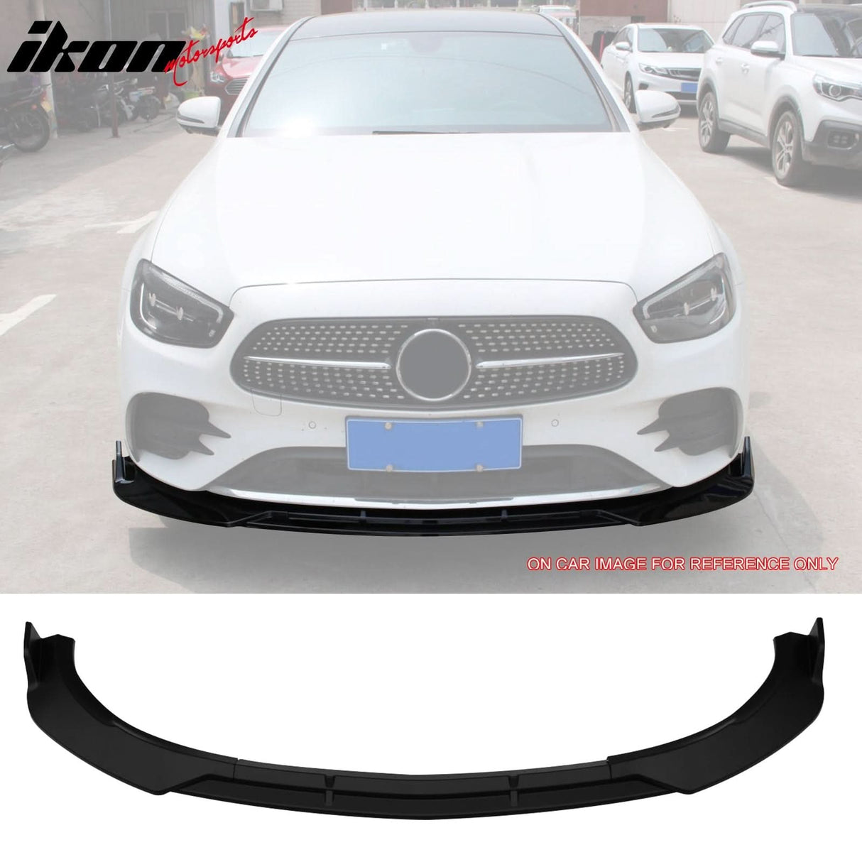 2021-2023 Benz W213 E-Class B Style Front Bumper Lip PP