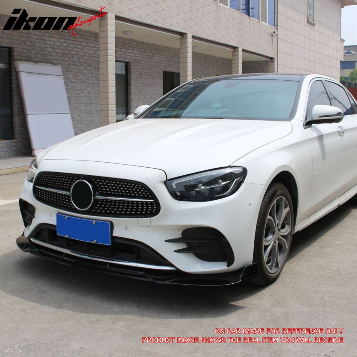 2021-2023 Benz W213 E-Class B Style Front Bumper Lip PP