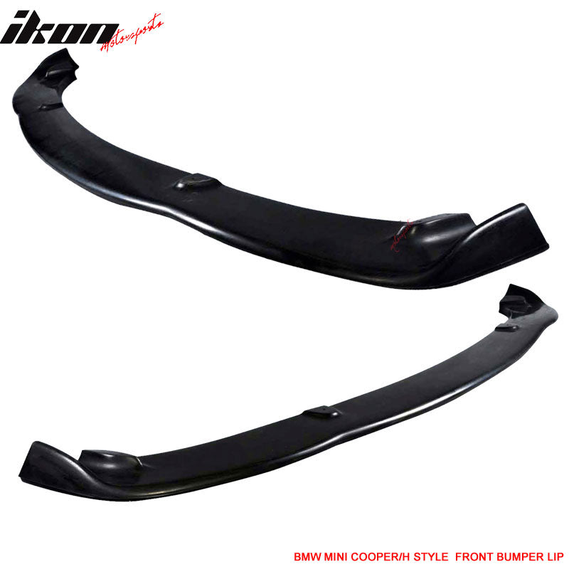 2002-2006 Mini Cooper H Style Front Bumper Lip Splitter PU
