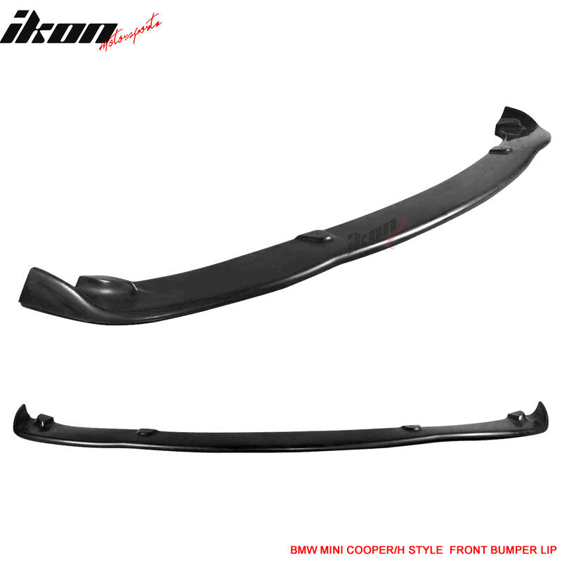 2002-2006 Mini Cooper H Style Front Bumper Lip Splitter PU