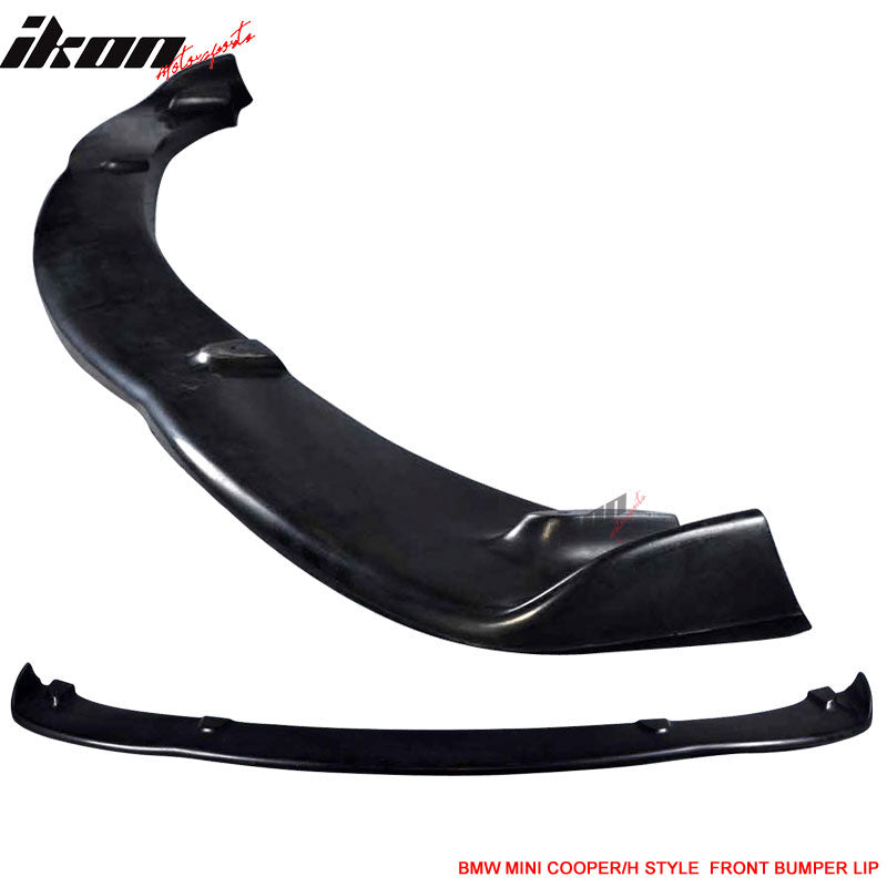 2002-2006 Mini Cooper H Style Front Bumper Lip Splitter PU