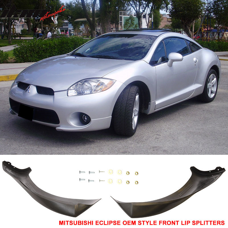 2006-2008 Mitsubishi Eclipse OE Style Unpainted Front Lip Splitter PU