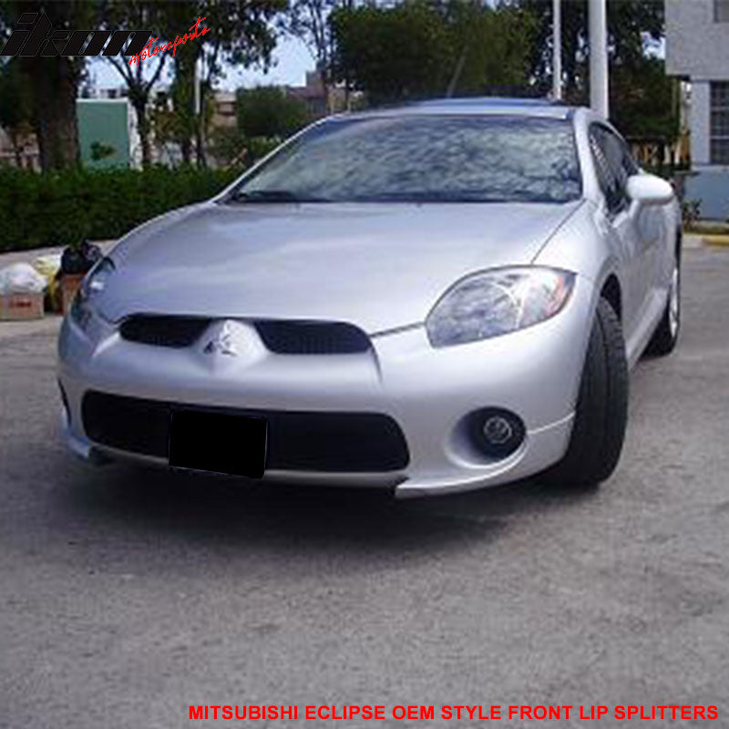 2006-2008 Mitsubishi Eclipse OE Style Unpainted Front Lip Splitter PU