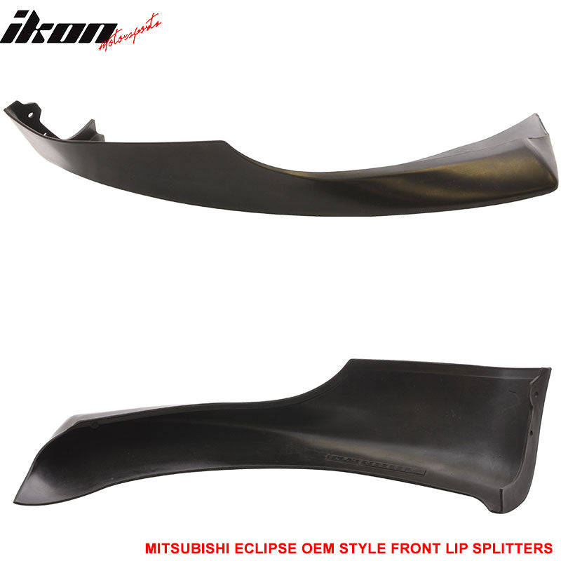 2006-2008 Mitsubishi Eclipse OE Style Unpainted Front Lip Splitter PU