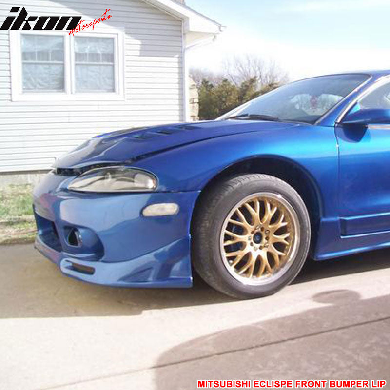 1997-1999 Mitsubishi Eclipse JDM Sport Unpainted Front Bumper Lip PU
