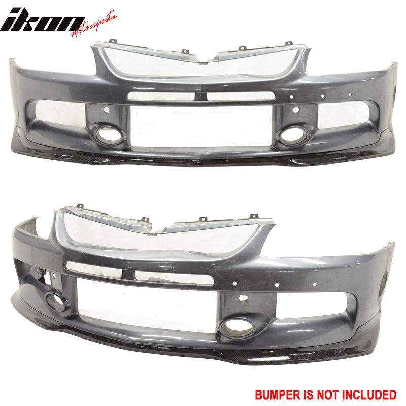 2006-2007 Mitsubishi Lancer Evo 9 IX J Style Front Bumper Lip