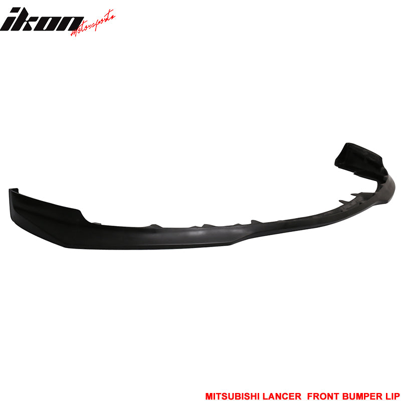 2006-2007 Mitsubishi Lancer Evo 9 IX J Style Front Bumper Lip - PU