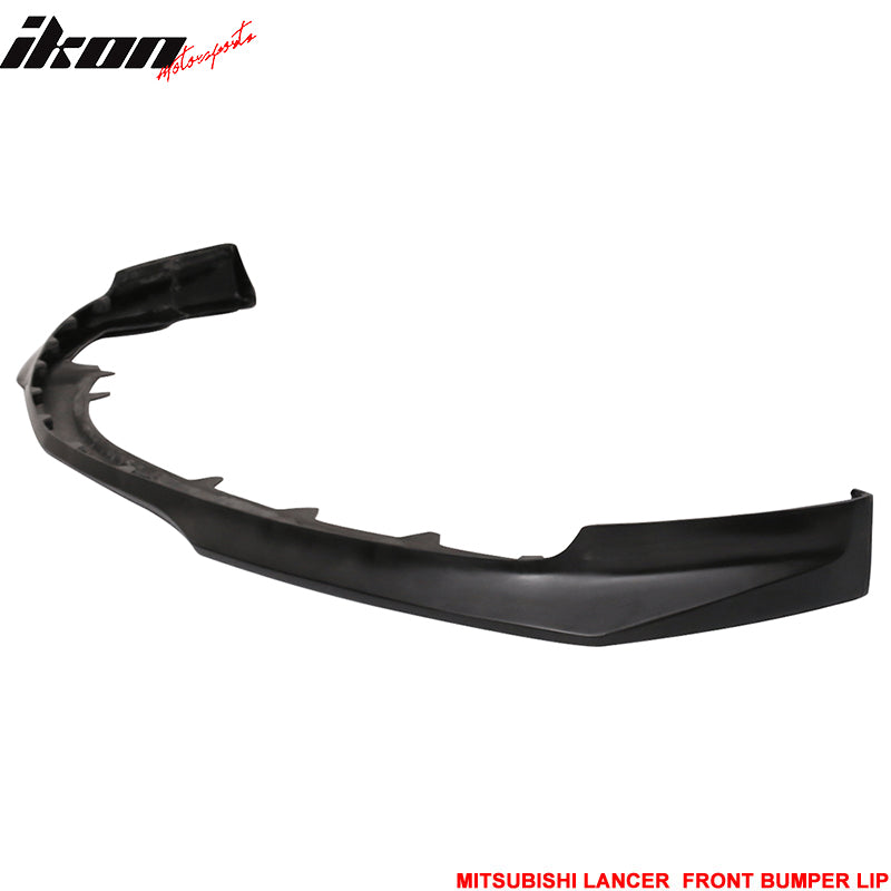 2006-2007 Mitsubishi Lancer Evo 9 IX J Style Front Bumper Lip - PU