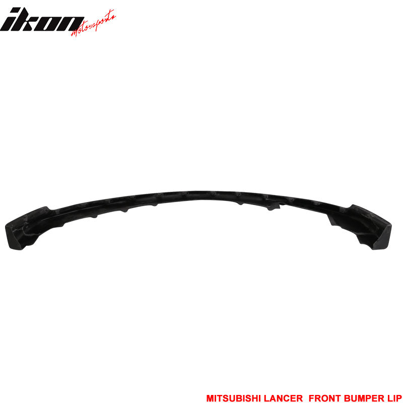 2006-2007 Mitsubishi Lancer Evo 9 IX J Style Front Bumper Lip - PU